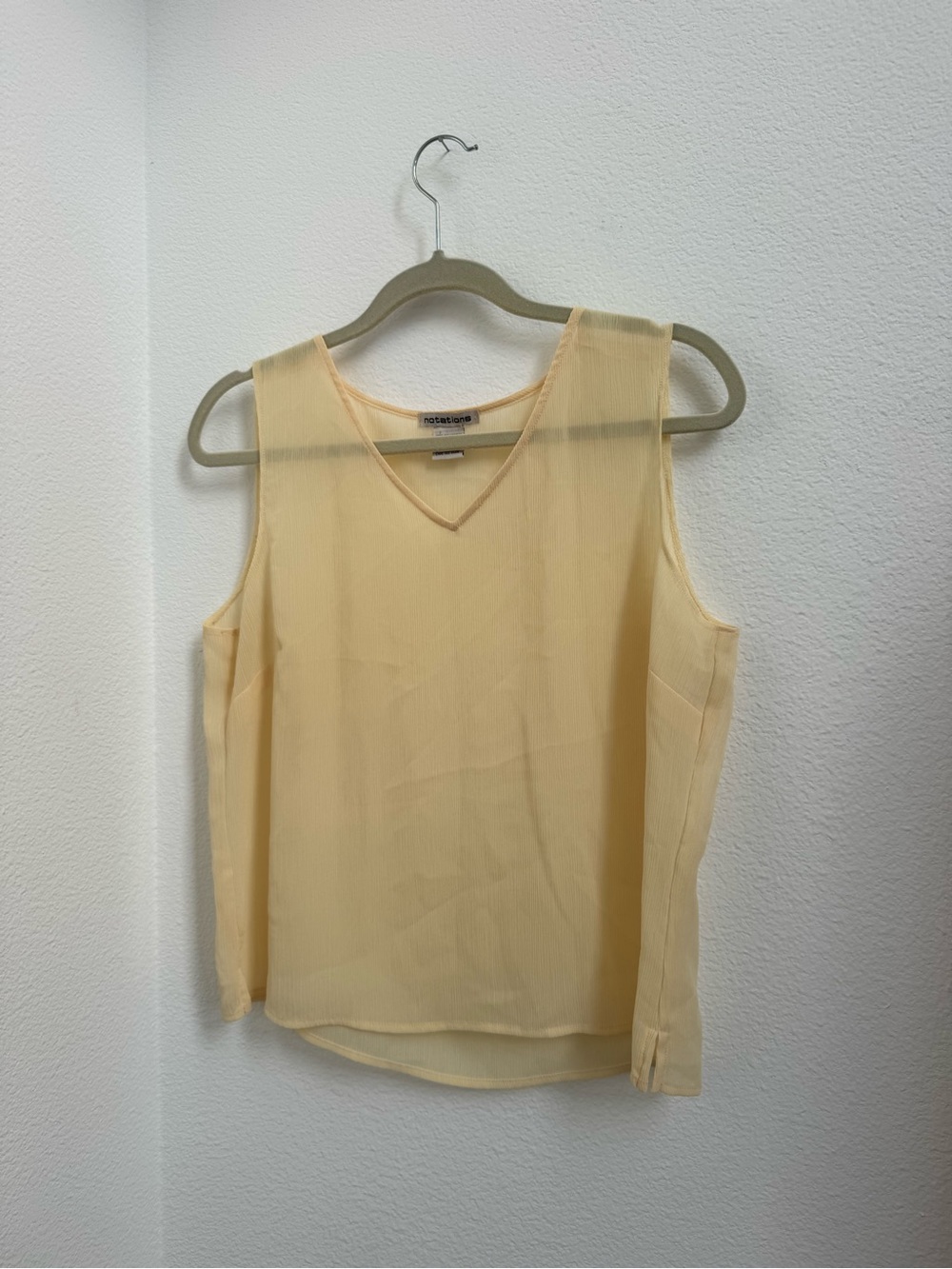 Notations Tank Top